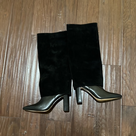 Charles David Suede Overlay Leather boot - Picture 7 of 7